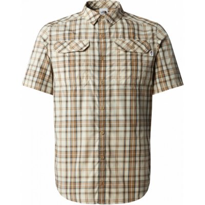The North Face pánská košile S/S pine knot shirt světle hnědá