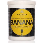 Kallos banánová posilující maska obsahující komplex vitamínů Banana Hair mask with multi-vitamin komplex 1000 ml – Hledejceny.cz