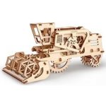 Ugears 3D mechanické puzzle Kombajn 154 ks – Zboží Mobilmania