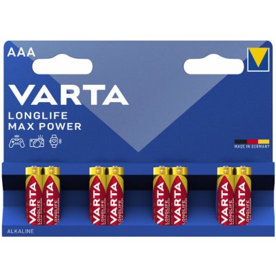 Varta Longlife Max Power AAA 8 ks 961035 – Hledejceny.cz