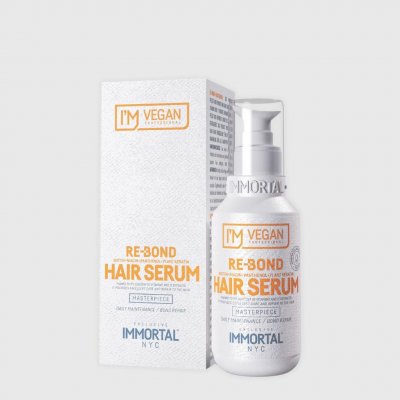 Immortal Vegan Re-Bond Hair Serum obnovující a pečující vlasové sérum 100 ml – Hledejceny.cz