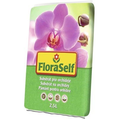 FloraSelf Substrát pro orchideje 2,5 l – Zboží Mobilmania