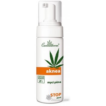 Cannaderm Aknea mycí pěna 180 ml