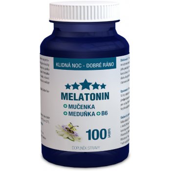 Clinical Melatonin Mučenka Meduňka B6 100 tablet