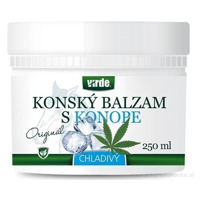 Virde Koňský balzám s konopím chladivý 250 ml – Hledejceny.cz