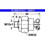 Spinac brzdoveho svetla ATE 24.3526-0110.3 – Hledejceny.cz