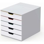 Durable Varicolor 5 plastový box 5 zásuvek světle šedý – Zboží Mobilmania