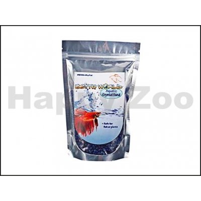 Penn Plax Crystal Sand Light Blue & Blue modré skleněné krystaly 400 g – Hledejceny.cz