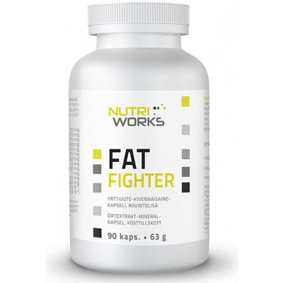 NutriWorks Fat Fighter 90 kapslí