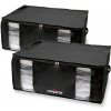Úložný box Compactor úložný box na oblečení 65 x 27 x 45 cm černá