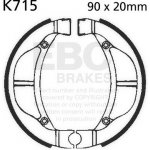 EBC K 715 brzdové pakny čelisti na motorku – Zbozi.Blesk.cz