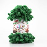 Alize příze Puffy 532 lesní zelená – Zboží Dáma