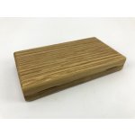 Wook dřevěná krabička na svatební prstýnky Twin dub TWI/DUB text: bez textu – Zboží Mobilmania