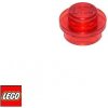 LEGO® doplněk LEGO® 4073 Podložka kruhová 1x1 průhledná Červená