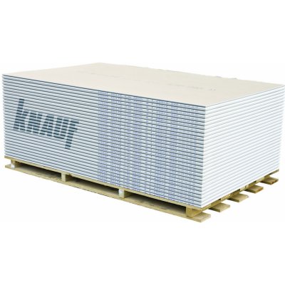 Deska sádrokartonová Knauf WHITE 12,5×1 250×2 000 mm