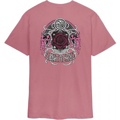 Santa Cruz triko Dressen Rose Crew One T-Shirt Dusty Rose – Zbozi.Blesk.cz