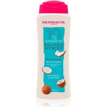 Dermacol Coconut Oil Revitalising Body Milk tělové mléko 400 ml