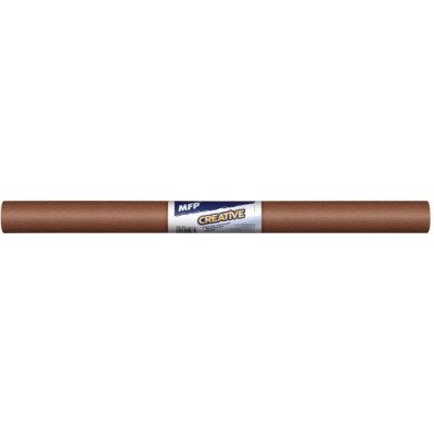 Krepový papír role 50x200cm hnědý – Zboží Dáma