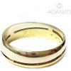 Prsteny Adanito BER2769 13 zlatý z kombinovaného zlata