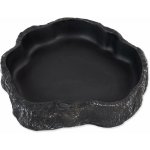 Repti Planet miska na krmení černá 19,5 x 17,5 x 4,2 cm – Hledejceny.cz