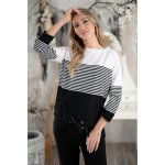 Hajdan halenka 1227 černá-bílá – Zboží Mobilmania