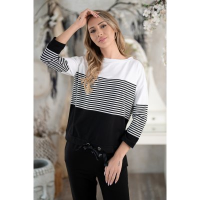 Hajdan halenka 1227 černá-bílá – Zboží Mobilmania