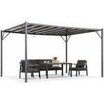 Garden Point Paros 3x4m s moskytiérou Antracitová – Sleviste.cz