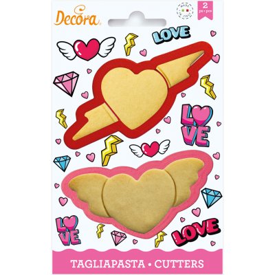 Decora Decora Sada vykrajovátek - Love – Hledejceny.cz