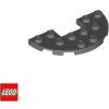 LEGO® doplněk LEGO® 18646 Podložka zaoblená 3x6 Tmavě-Šedá