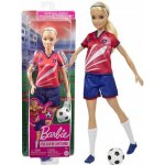 Barbie Fotbalová blond culík barevné # 9 U – Zboží Dáma