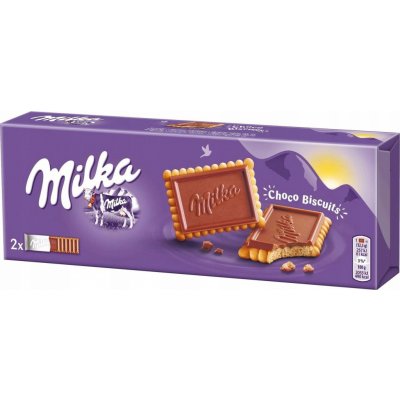 Milka Choco biscuit sušenky s čokoládou 150 g – Zboží Dáma