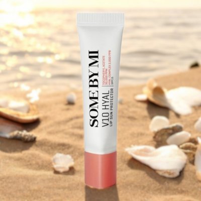 Some By Mi Balzám na rty V10 Hyal Lip Sun Protector Rosy 7 ml – Zboží Dáma