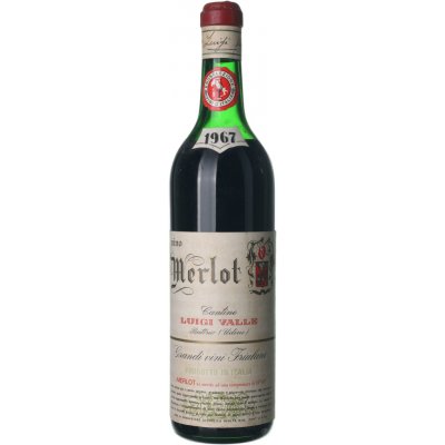 Luigi Valle Merlot suché červené 1967 0,75 l (holá láhev) – Hledejceny.cz