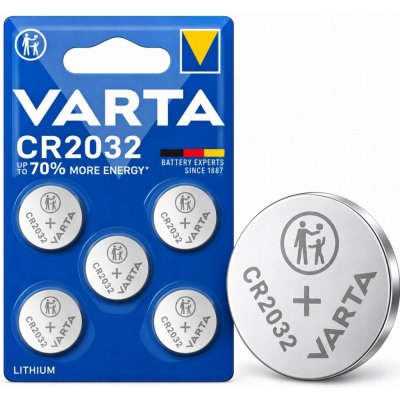 Varta CR 2032 5ks 6032101415 – Hledejceny.cz
