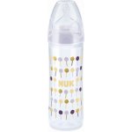 NUK First Choice láhev plastová silikonová savička New classic bílá 250ml – Zboží Dáma