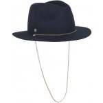 Fléchet Since 1859 Dámský klobouk fedora se zlatým řetízkem modrý – Zboží Dáma