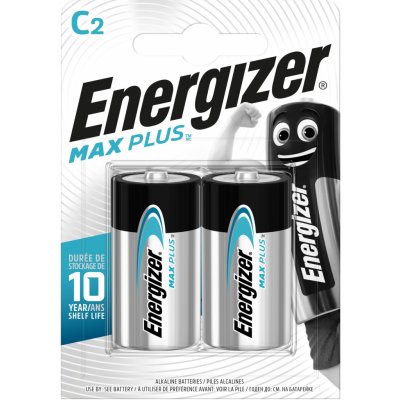 Energizer Max Plus C 2ks 7638900423334 – Zboží Mobilmania