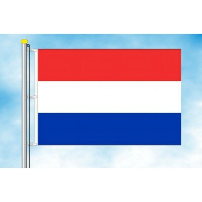 LIBEA, s.r.o. Vlajka Nizozemska Rozměr: 30×45 cm, Uchycení: Karabiny na stožár – Hledejceny.cz