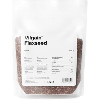 Vilgain Lněná semínka 500 g – Zboží Dáma