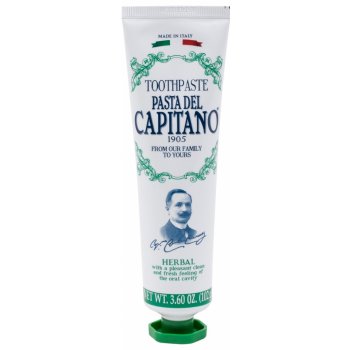 Pasta del Capitano 1905 Natural Herbs zubní pasta 75 ml