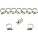 Spony hadicové, balení 10ks, 12-22mm, pro hadici 1/2" EXTOL-CRAFT 70502 – Sleviste.cz