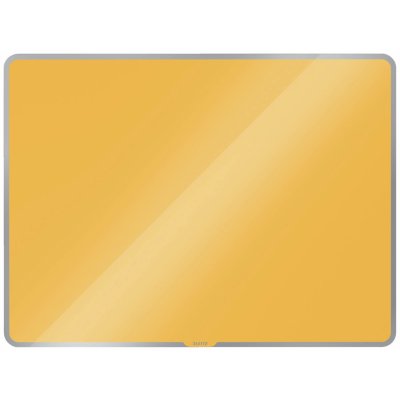 Leitz Tabule magnetická skleněná COSY - 80 x 60 cm / teplá žlutá – Zboží Mobilmania