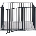 Baby Dan ohrádka Square playpen černá+matrace – Zboží Dáma