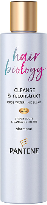 Pantene Hair Biology Cleanse & Reconstruct šampon 250 ml