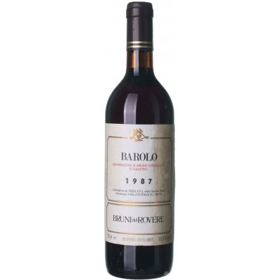 Bruni del Rovere Barolo suché červené 1987 0,75 l (holá láhev) – Hledejceny.cz