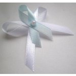 Bílo - světle modrý vývazek (malý) – Zboží Dáma