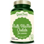 GreenFood Nutrition Multi VitaMin Chelát pro ženy 90 kapslí – Hledejceny.cz