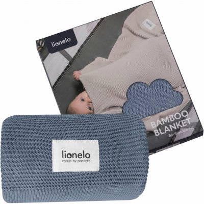 Lionelo Bambusová deka BAMBOO BLANKET Blue – Zbozi.Blesk.cz