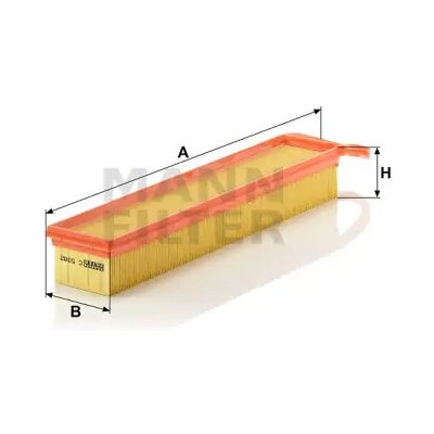 MANN FILTER Vzduchový filtr C 5082 – Hledejceny.cz