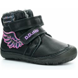 D.D.Step Barefoot zimní boty W073-364A Black